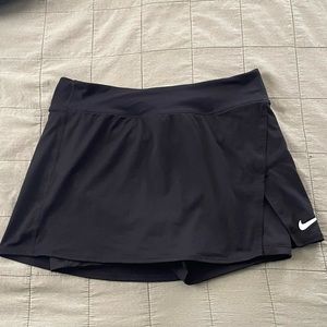 Nike dry fit black tennis skirt
